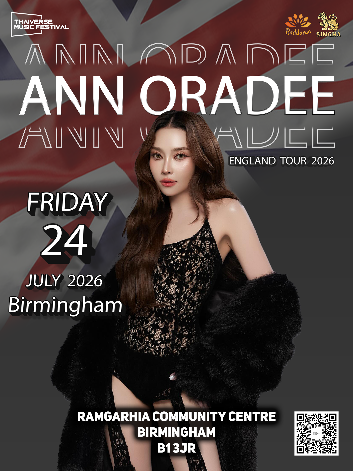 Ann Oradee Concert Poster